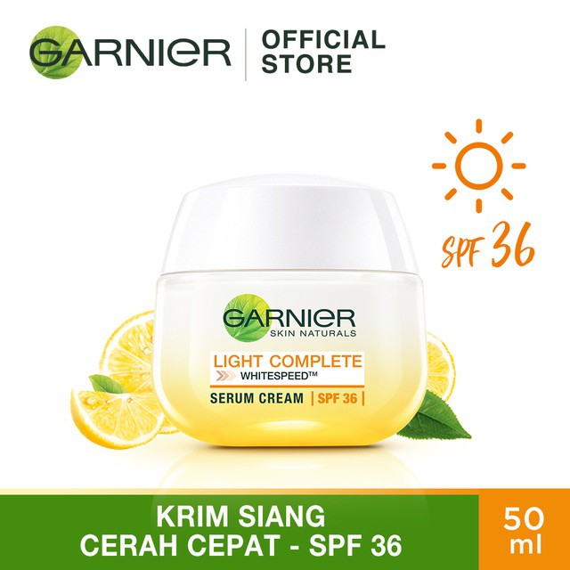 GARNIER BRIGHT COMPLETE VITAMIN C SERUM SPF36 50 Ml @MJ