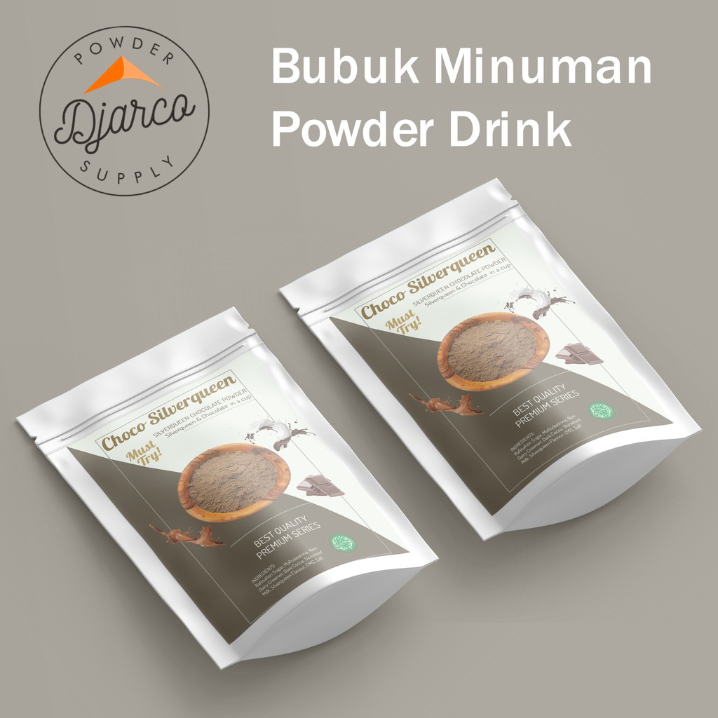 

1000 GRAM/1 KG PREMIUM CHOCO SILVERQUEEN POWDER DRINK - SERBUK BUBUK MINUMAN SILVERQUEEN BISA GROSIR