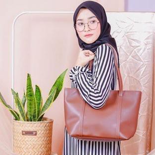 Mq1> REAL PICT  tas wanita tas totebag cendy zara FREE SARUNG TAS ADA TALI PANJANG tas selempang Co