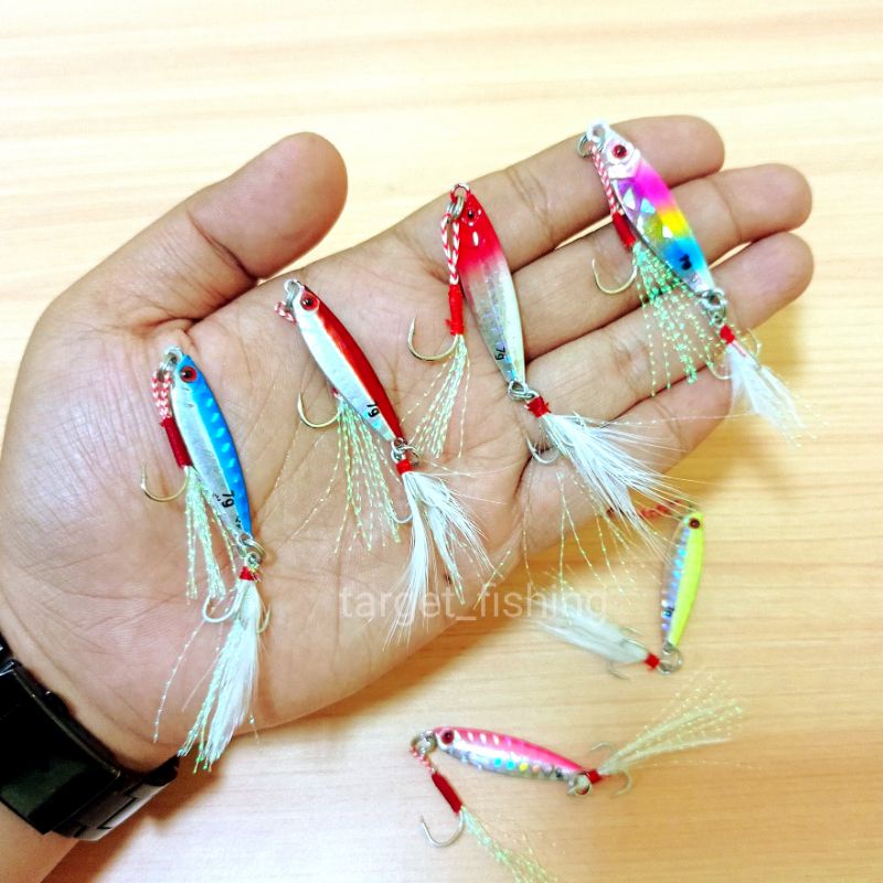 Micro Jig 7gram Ultralight Game 4CM - Umpan Casting Microjig UL