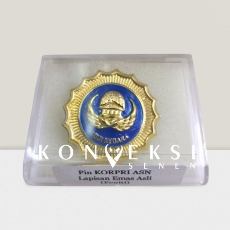 pin korpri dasaran biru