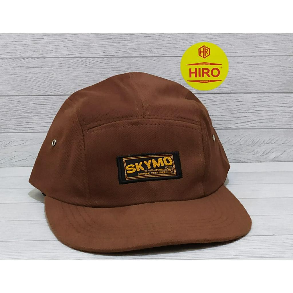 Topi Distro Skymo Model Hip-Hop Original New Model/Topi Distro Lima panel/Topi Distro Keren