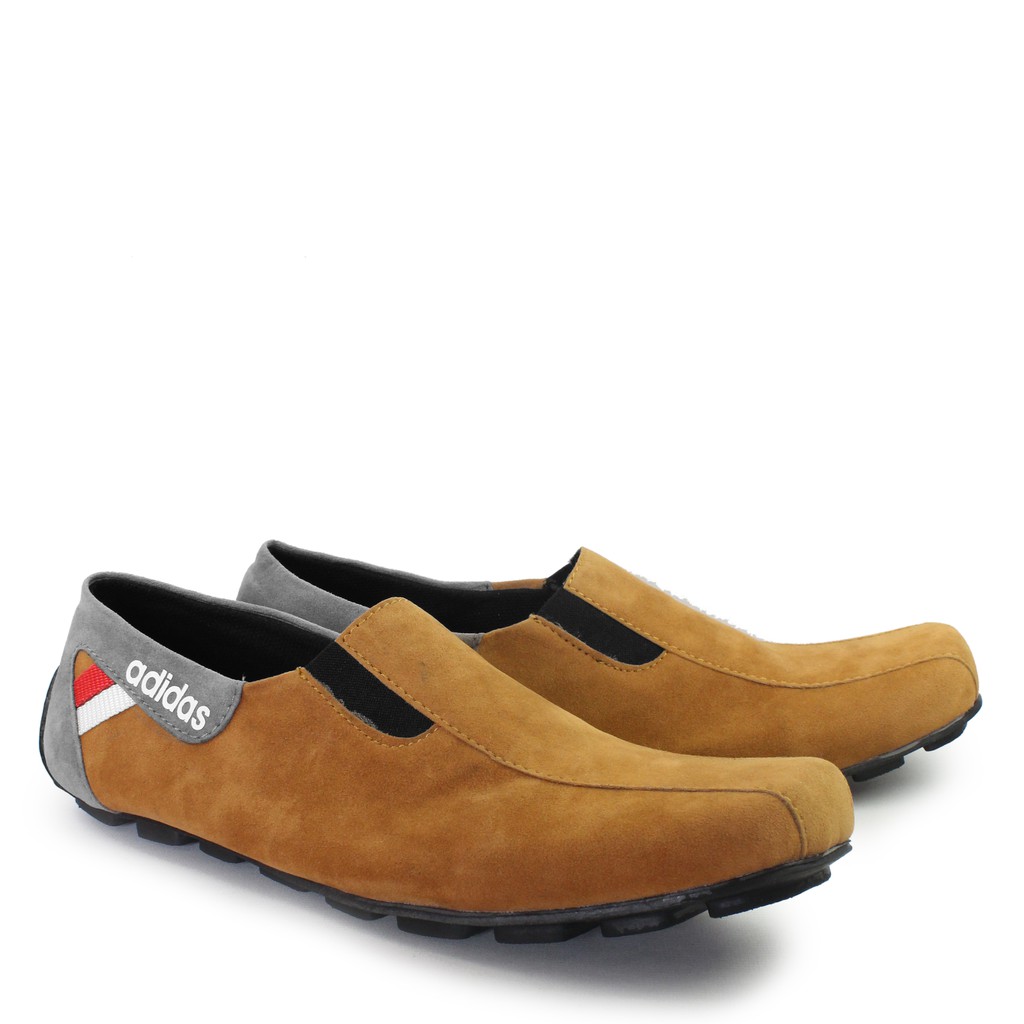 Sepatu Slop Pria Adidas Messy Sepatu Slip on Kasual Santai Pria murah