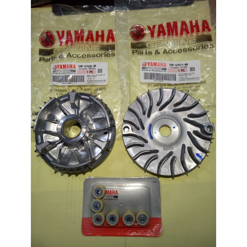 RUMAH ROLLER KIPAS ROLLER SET MIO J 54P ASLI ORIGINAL YAMAHA
