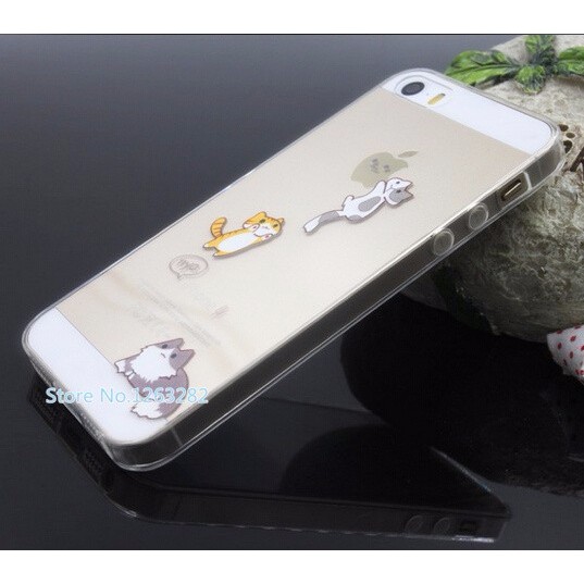 Iphone 5/5s Casing 3 kucing Lucu