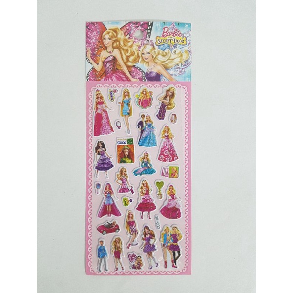 

Sticker Anak Timbul Barbie SK-032