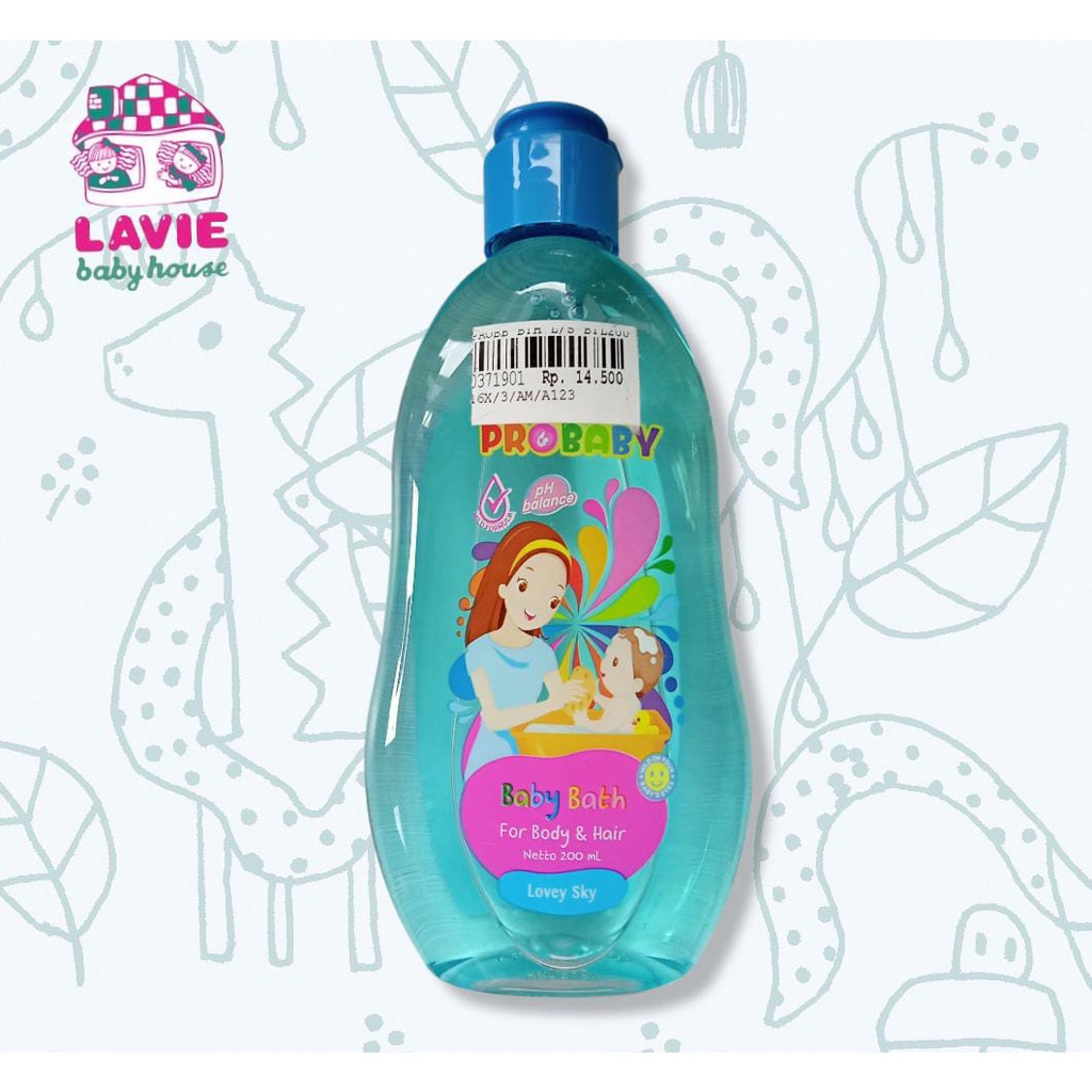 Probaby Baby Bath Hair and Body Lovey sky 200ml