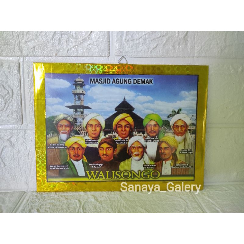 bingkai foto walisongo foto sunan Murah