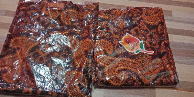 Cp Tunik Serut Sogan Kaktus/batik Kuliah/batik Modern / Batik