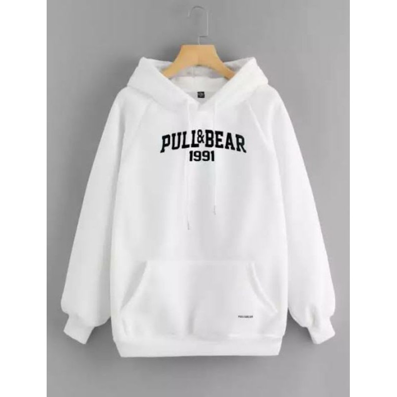 S - XXXXXL(6XL) HOODIE PULL&amp;BEAR 1991 Hoodie Pullover Pull &amp; Bear OVERSIZE S M L XL XXL XXXL 4XL 5XL Sweater Pull And Bear BIGSIZE/JAKET PRIA WANITA jumbo Fleece Premium Street Style