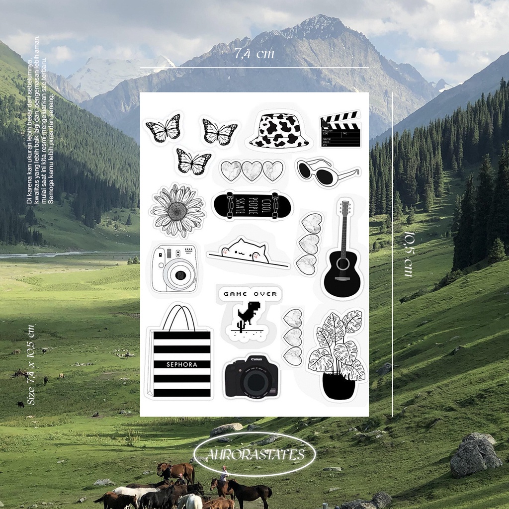 

WHITE SERIES | STICKER CASE | STIKER AESTHETIC | STIKER TUMBLER | STICKER JOURNAL | STICKER AESTETIK