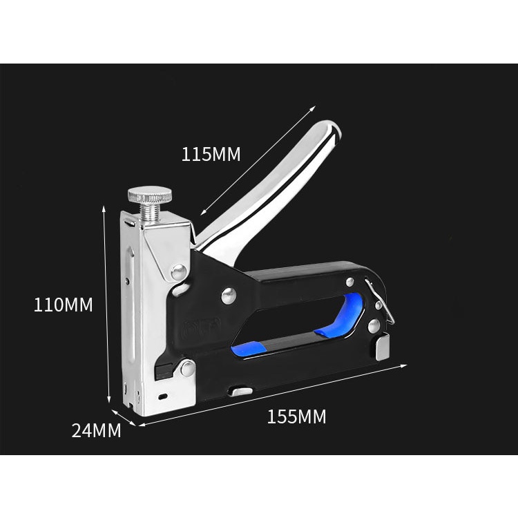 Staples gun tembak cekrekan powerful，3ini 1， staples tacker + isi/refil 13/8