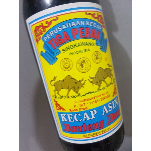 

Kecap Asin Cap Banteng Dua - Dua Banteng asli Singkawang