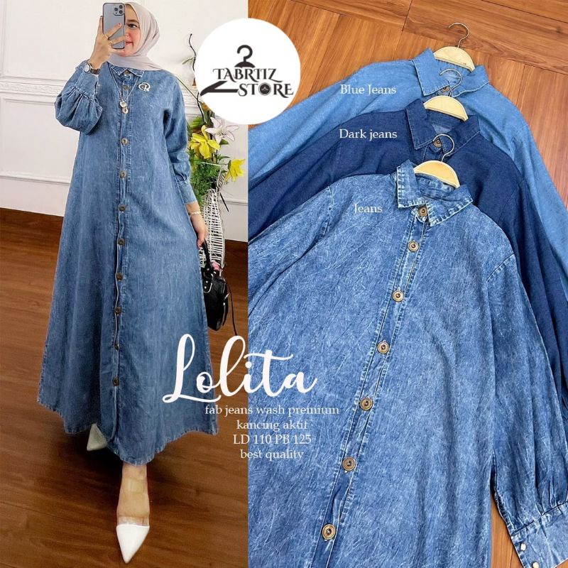 lolita jeans midi