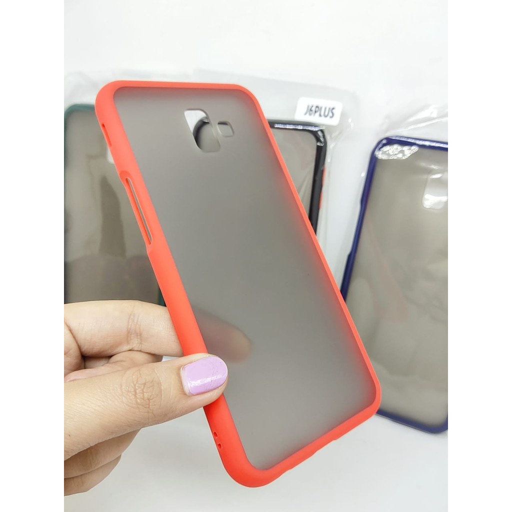 Bumper AERO CASE Samsung J6 Plus J610F 6.0 Inchi Premium Hardcase My Choice List Warna Matte