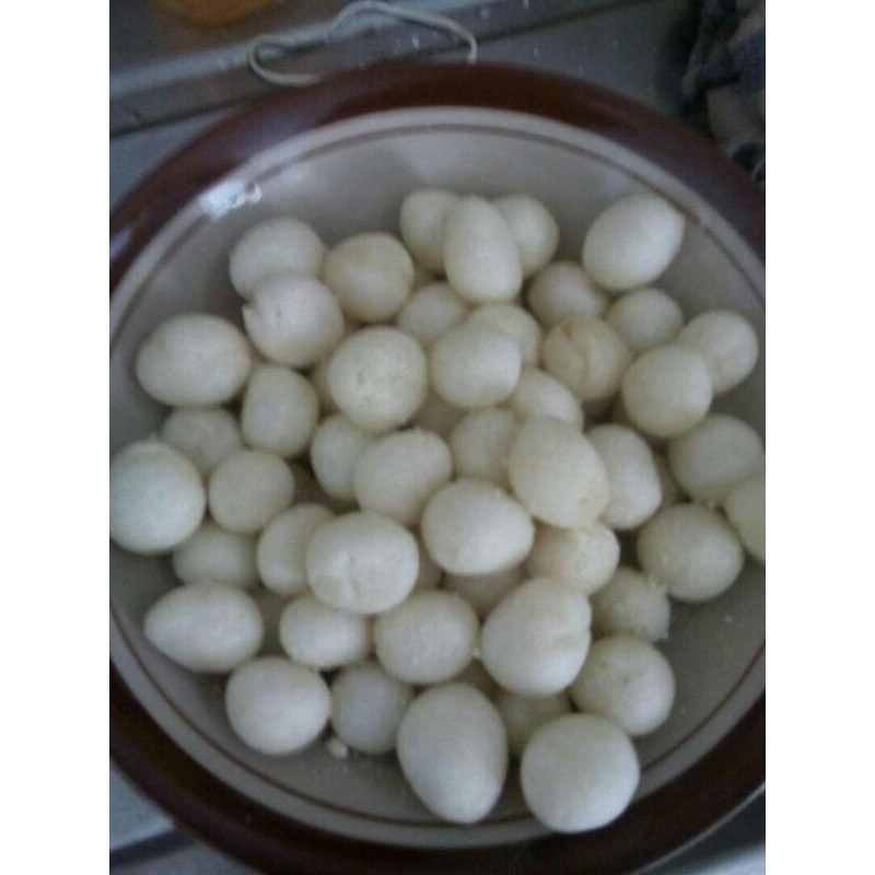 

cimol sehat mentah 900 gr warna putih dan pink sari buah2an