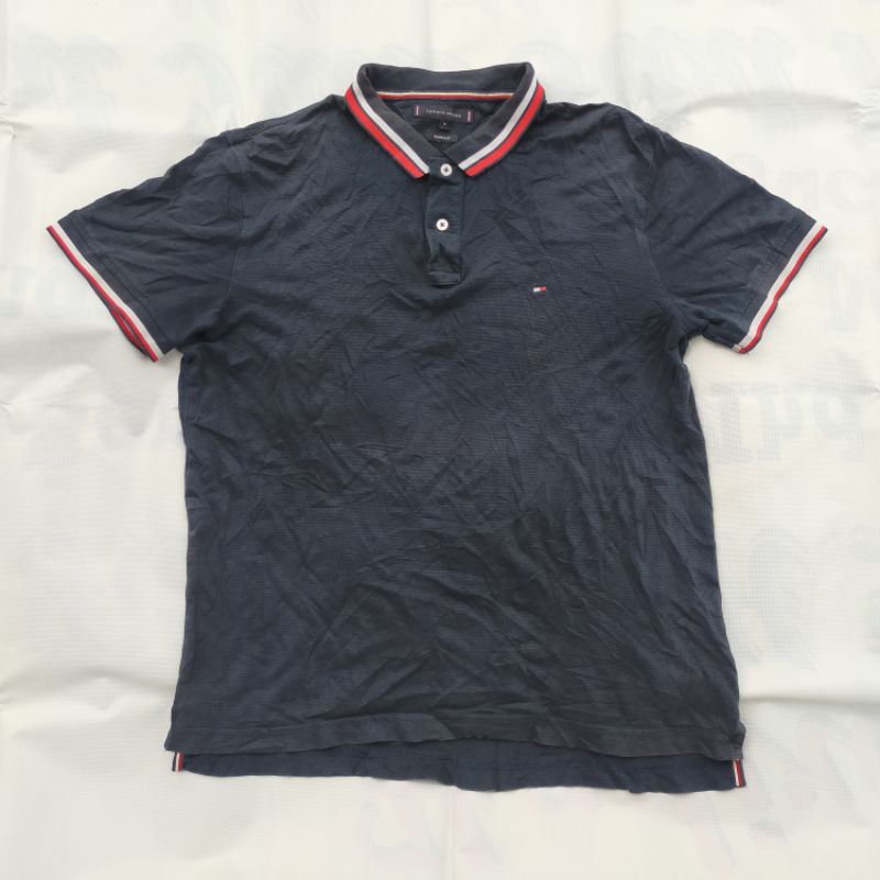 kaos polo tommy hilfiger second bekas preloved branded
