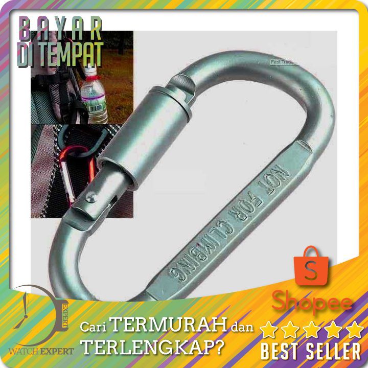 TERLARIS Quickdraw Carabiner Aluminium / Gantungan Tas - LIXADA AT7600