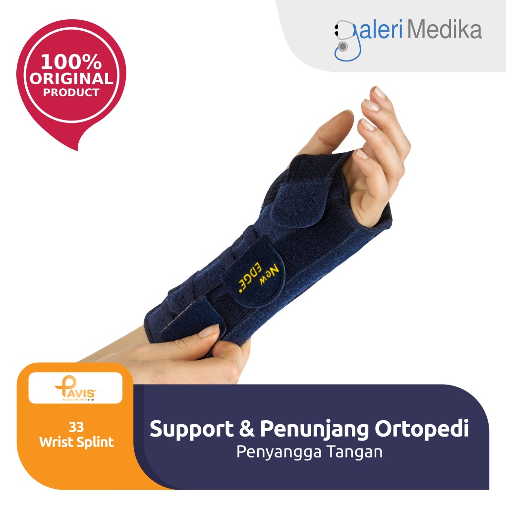 PAVIS 33 Newedge Wrist Splint - Alat Terapi Panas Pergelangan Tangan