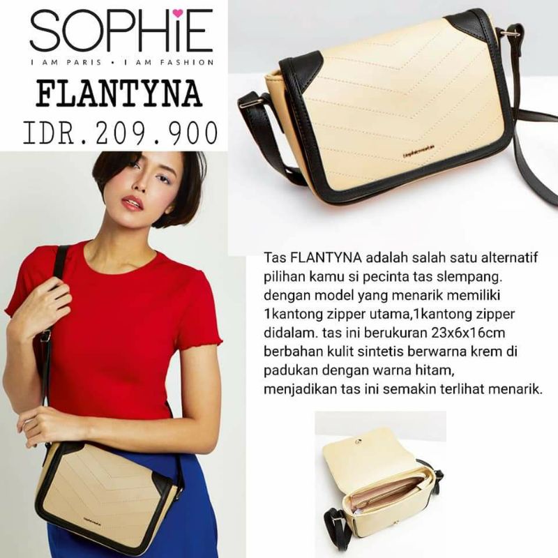 TAS FLANTYNA SOPHIE PARIS PROMO MURAH
