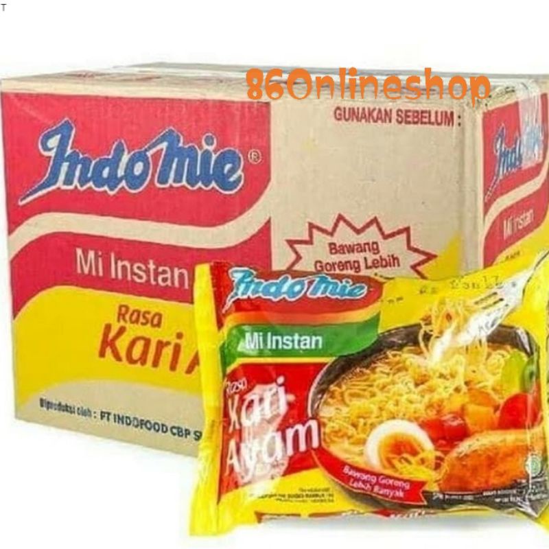 

Indomie Kari Ayam 1 Dus Isi 40 Bks