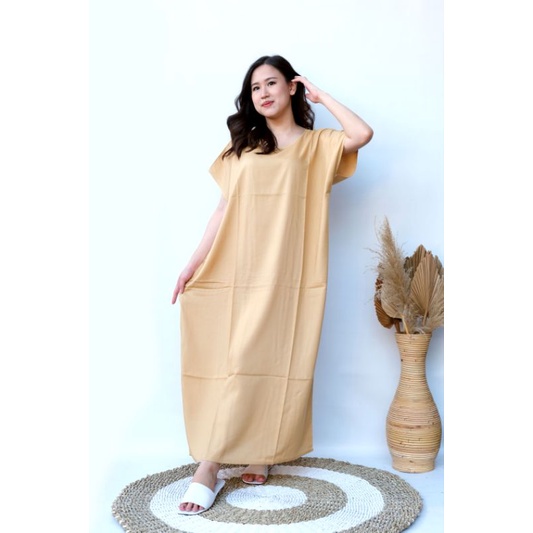 daster bali habel verell panjang semata kaki rayon premium baju tidur murah-K47