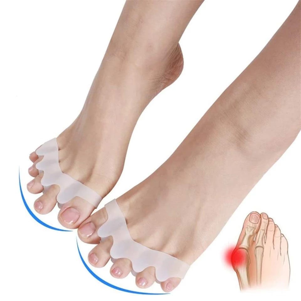 SILICON PEMISAH JARI ANTI BUNION BAHAN SUPER LEMBUT INSOLE SEPATU WANITA