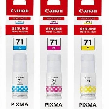 Tinta Canon GI71 Gl 71 Colour Cyan Magenta Yellow Original