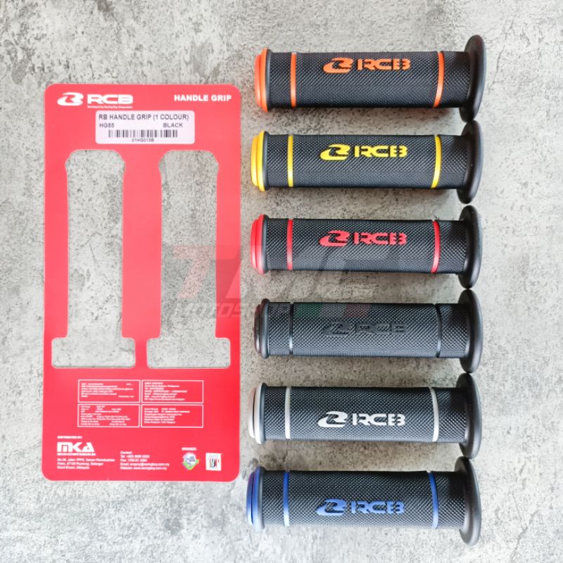 Handgrip Hanfat grip RCB HG55 cbr150 gsx150 r15 nmax aerox ninja250 ninja150 r25 cbr250rr