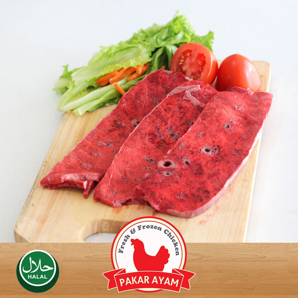 

Paru Sapi Slice / Iris Kemasan 250gr Kualitas Premium.