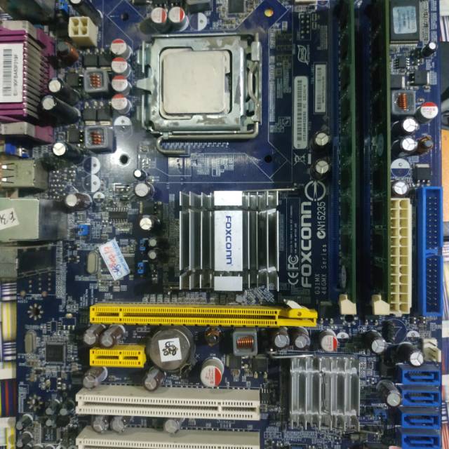 Motherboard Foxcoon LGA 775 , Mobo DDR2, Ram 4Gb Vgen