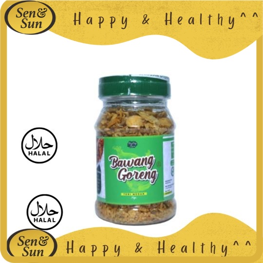 

Sen&Sun Bawang Goreng Teri Medan 75 gr