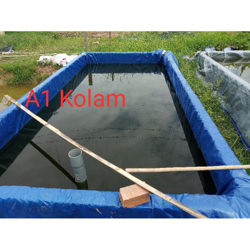 Kolam terpal 3x2x0,5 m