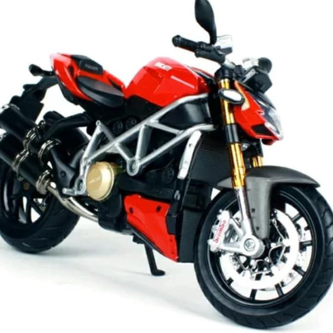 Diecast Maisto Ducati Moge - Mod Streetfighter S - Skala 1:12 Termurah - Termurah 