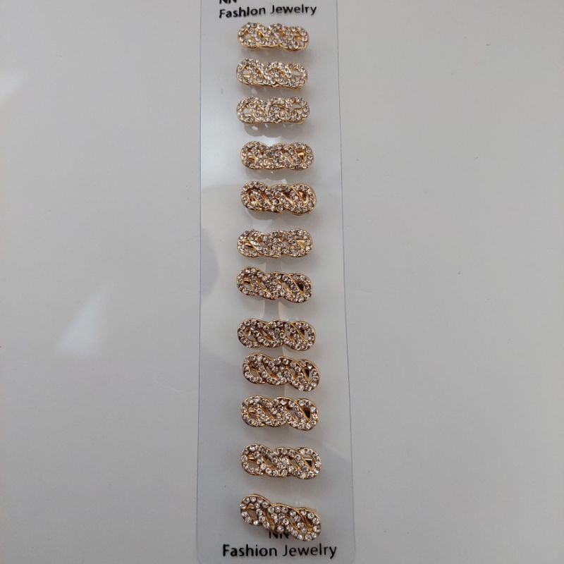 Bros Dagu Korea Kecil Full Mata Kecil Bros Dagu Murah Asesories hijab-Kuning D