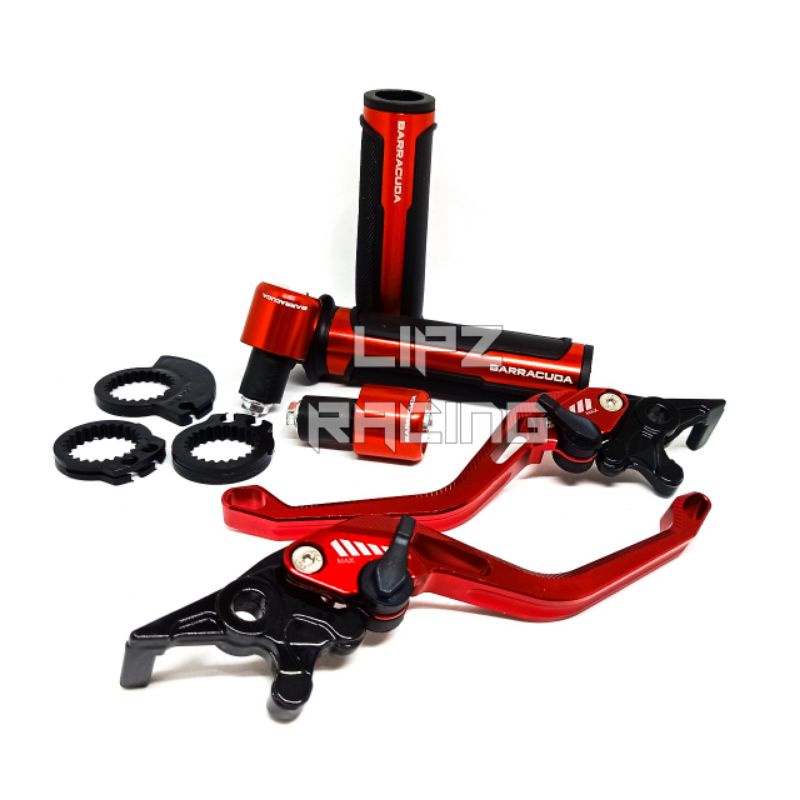 (PAKET) Handle Full cnc + Handgrip BARRACUDA