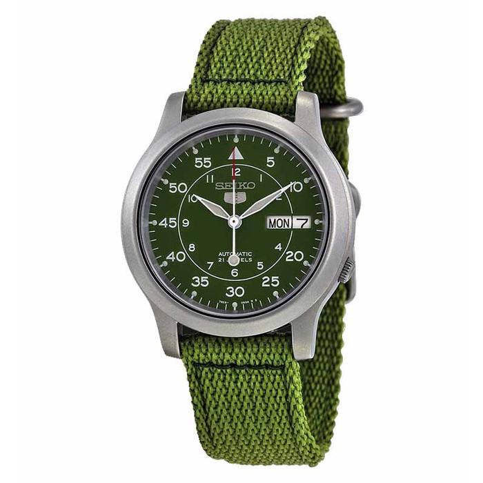Seiko 5 SNK805K2 Green Silver