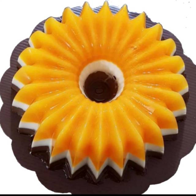 

Orange pudding - asli dari jeruk peres