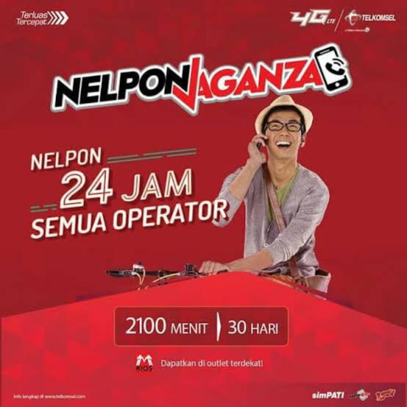 PAKET NELPON TELKOMSEL HARIAN/MINGGUAN/BULANAN