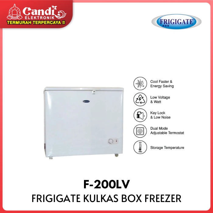 FRIGIGATE Kulkas Freezer Box F-200LV