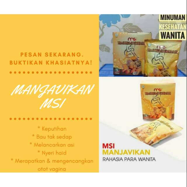 

Manjavikan Jamu Khusus Wanita Terlaris & Terenak