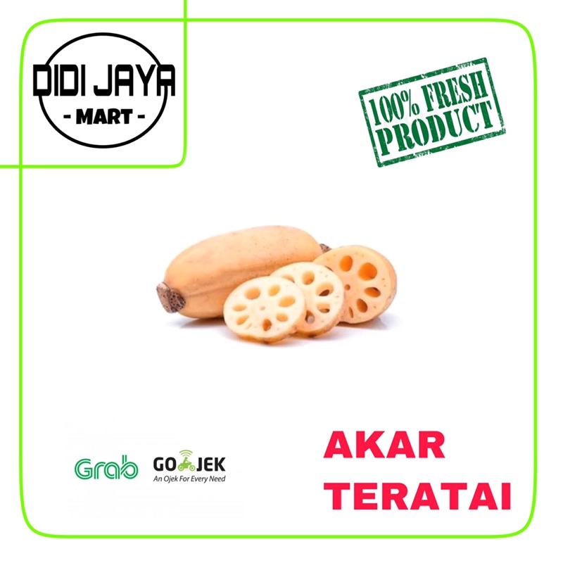 

Akar Teratai lingau / 200gram