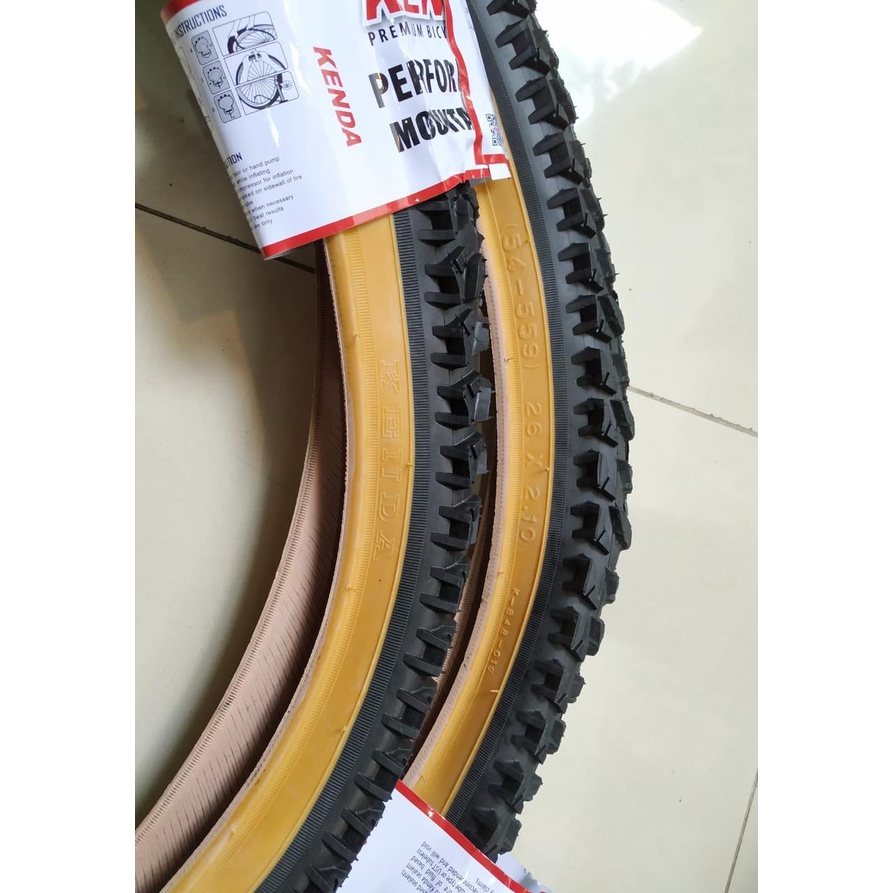 Ban Luar Sepeda KENDA 26 x 2.10 GUMWALL DESIGN SPESIAL