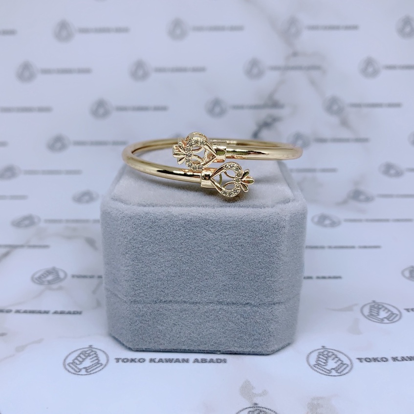 Gelang Tangan Xuping Gold Anak Perempuan Permata Ring Full *09