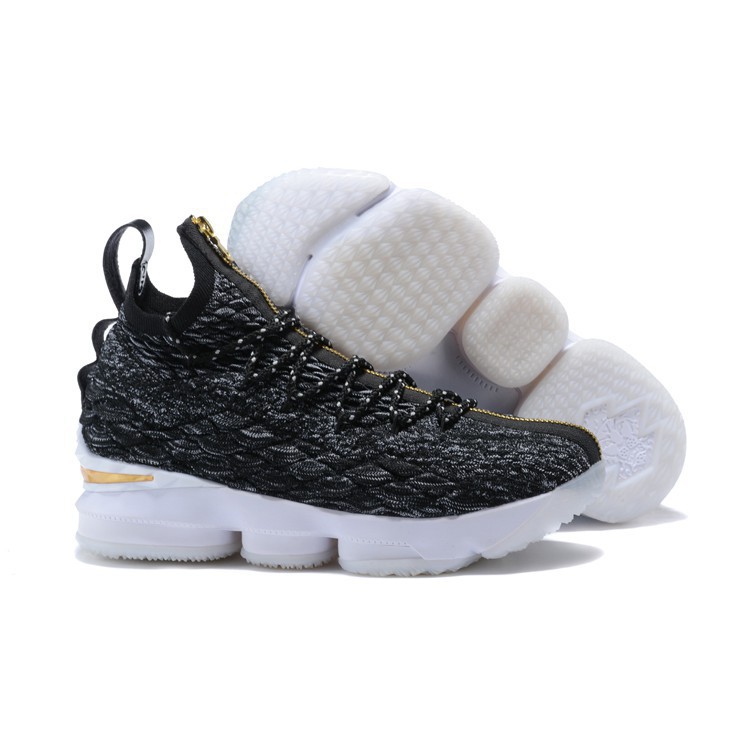 lebron 15 high top black