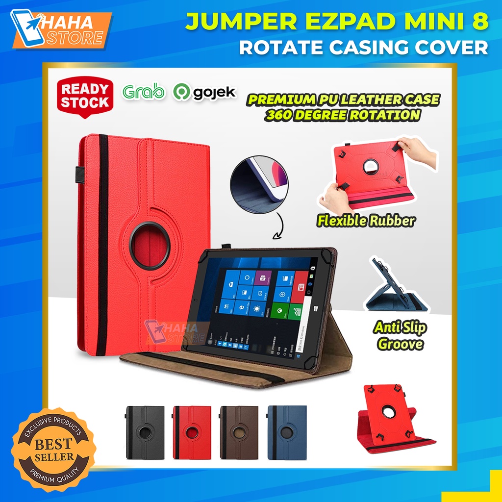 Jumper EZpad Mini 8 8.0 inch Keyboard Case Stand Tablet Sarung Casing Windows Android EZ Pad Kesing 