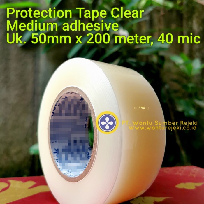 

Promo Bulan Ini Protection Tape Clear 50Mm X 200 Meter Bergaransi