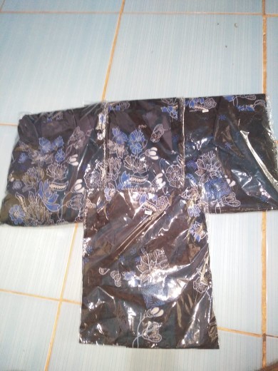 Batik Couple Keluarga Sania Ruffle Ori Ndoro Jowi Dnt Motif Cibulan