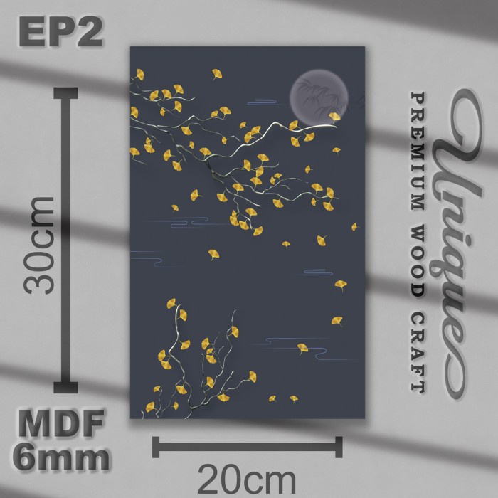 Dekorasi Hiasan Dinding MDF Ruangan Rumah Minimalis EP