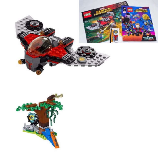 LEGO M-Ship, Booklet, dan Tree (Part out dari LEGO 76079 Ravager Attack)